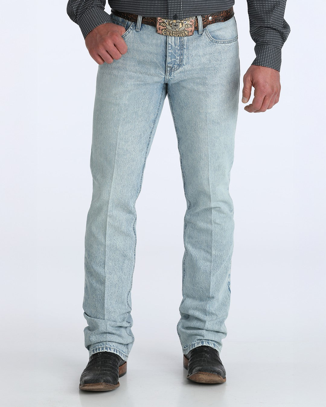 Cinch Ian Slim Fit - Light Stonewash