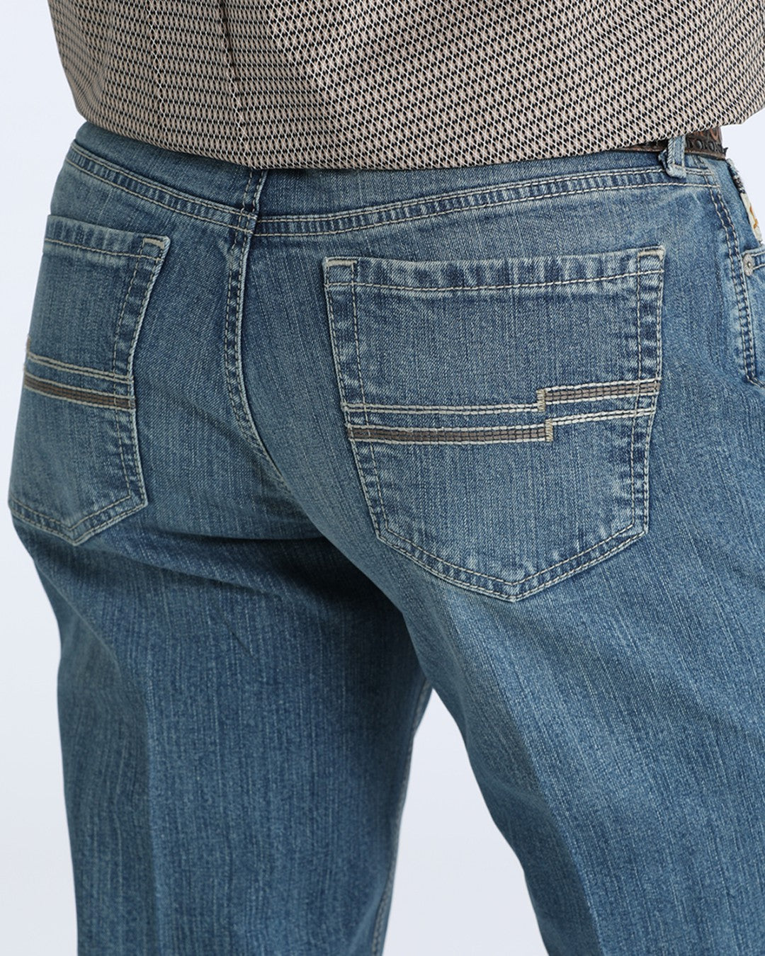 Cinch Jesse Slim-Straight Performance - Medium Stone