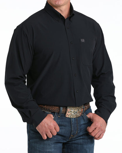 Cinch Men’s Solid Arenaflex® Button-Down Western Shirt