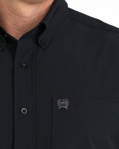 Cinch Men’s Solid Arenaflex® Button-Down Western Shirt