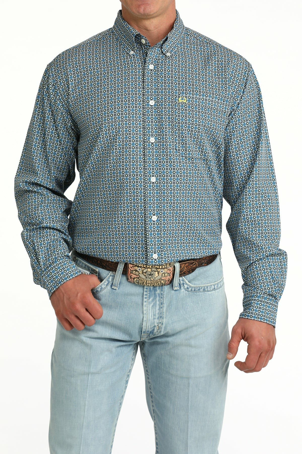 Cinch Men’s Arenaflex® Button-Down Western Shirt