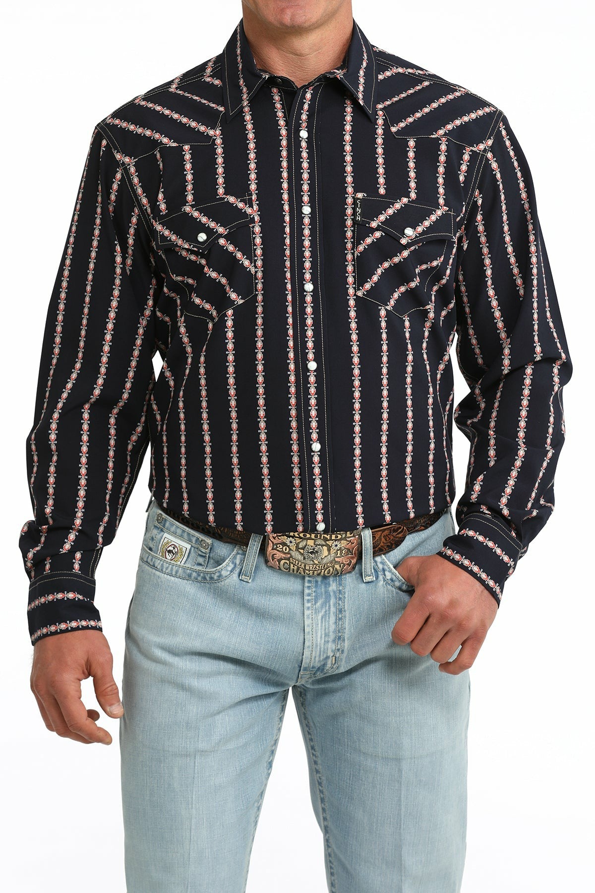 Cinch Men’s ArenaFlex Modern Fit Snap Front Western Shirt