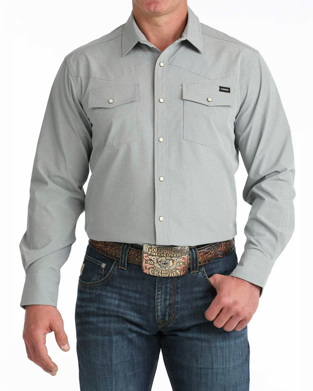 Cinch Stretch Ripstop Camp Shirt