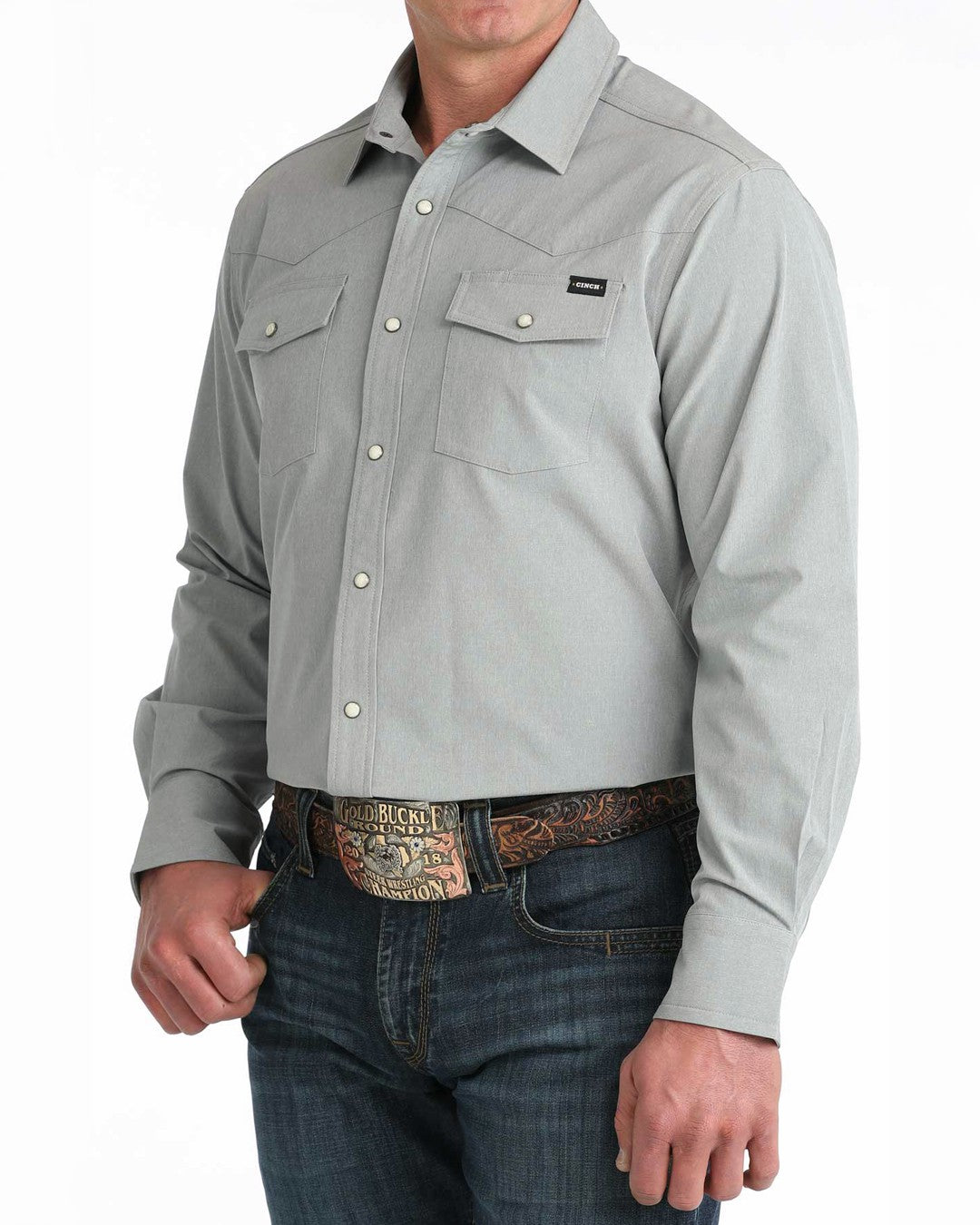 Cinch Stretch Ripstop Camp Shirt