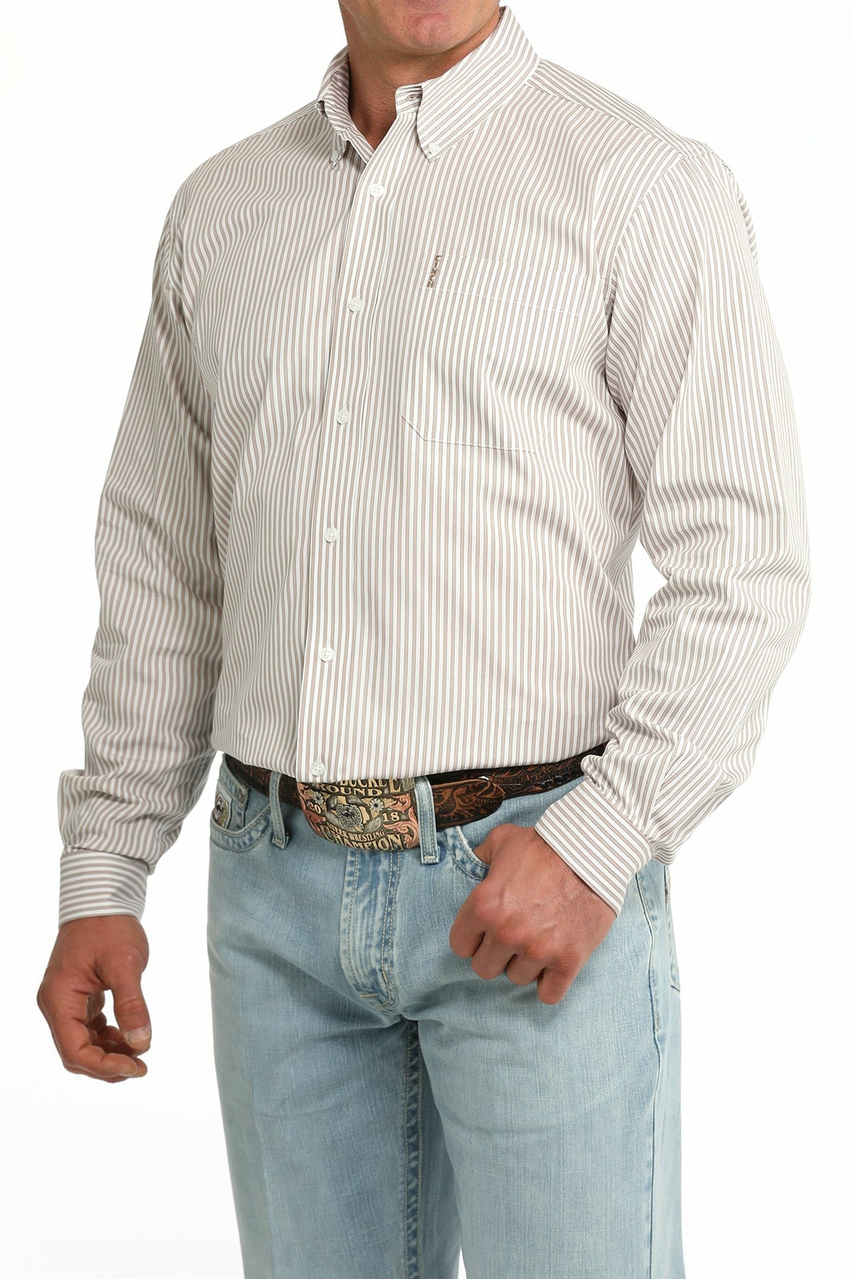 Cinch Men’s Modern Fit Button-Down Western Shirt