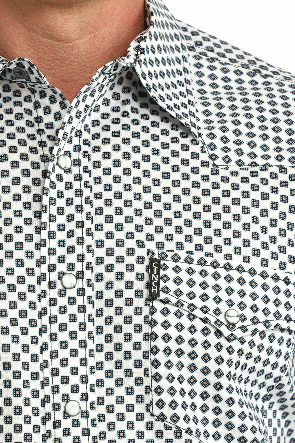 Cinch Men’s Modern Fit Snap Front Western Shirt