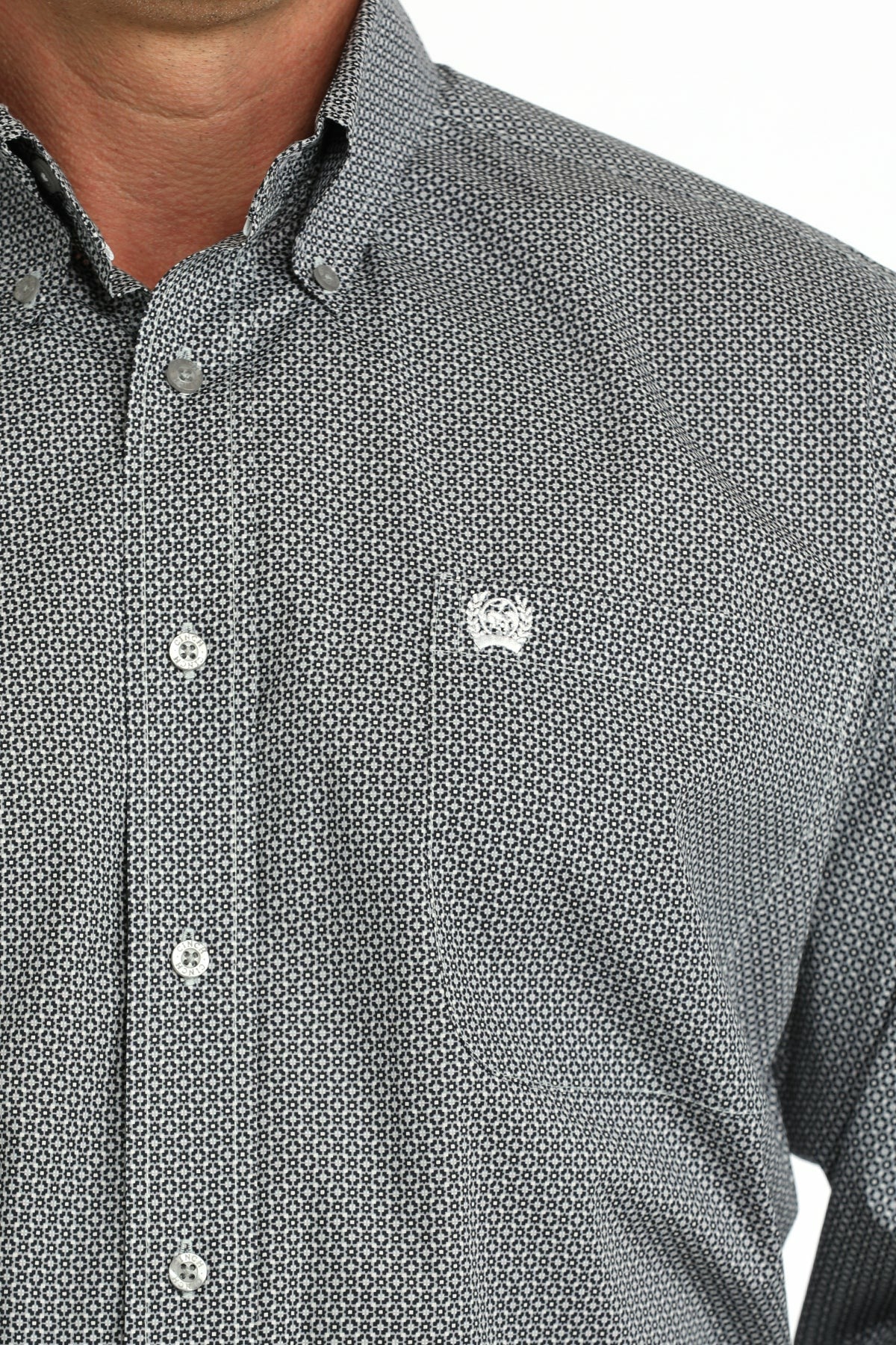 Cinch Stretch Classic Fit Button-Down Western Shirt
