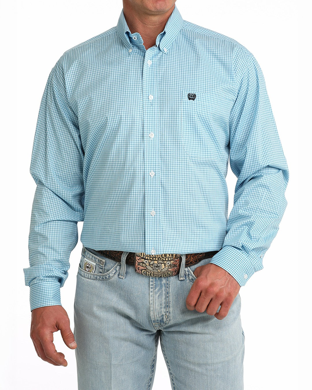 Cinch Stretch Classic Fit Button-Down Western Shirt