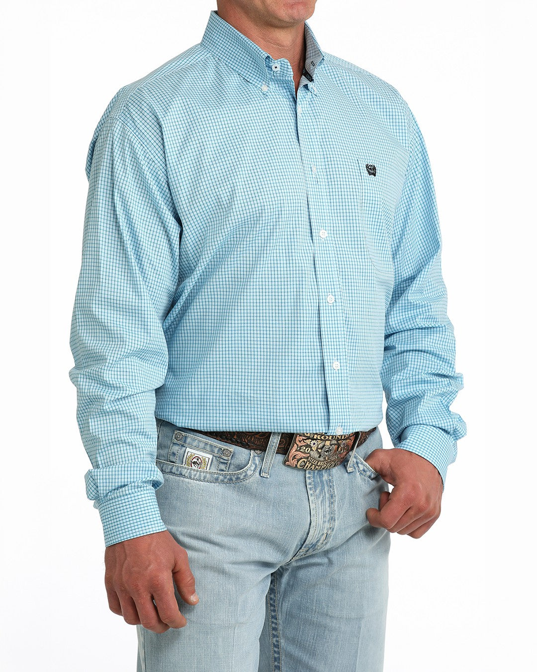 Cinch Stretch Classic Fit Button-Down Western Shirt