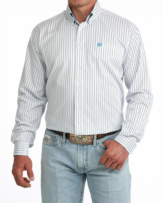 Cinch Men’s TENCEL™ Classic Fit Button-Down Western Shirt