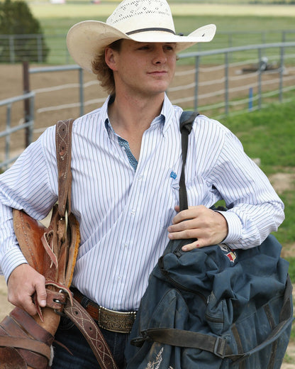 Cinch Men’s TENCEL™ Classic Fit Button-Down Western Shirt