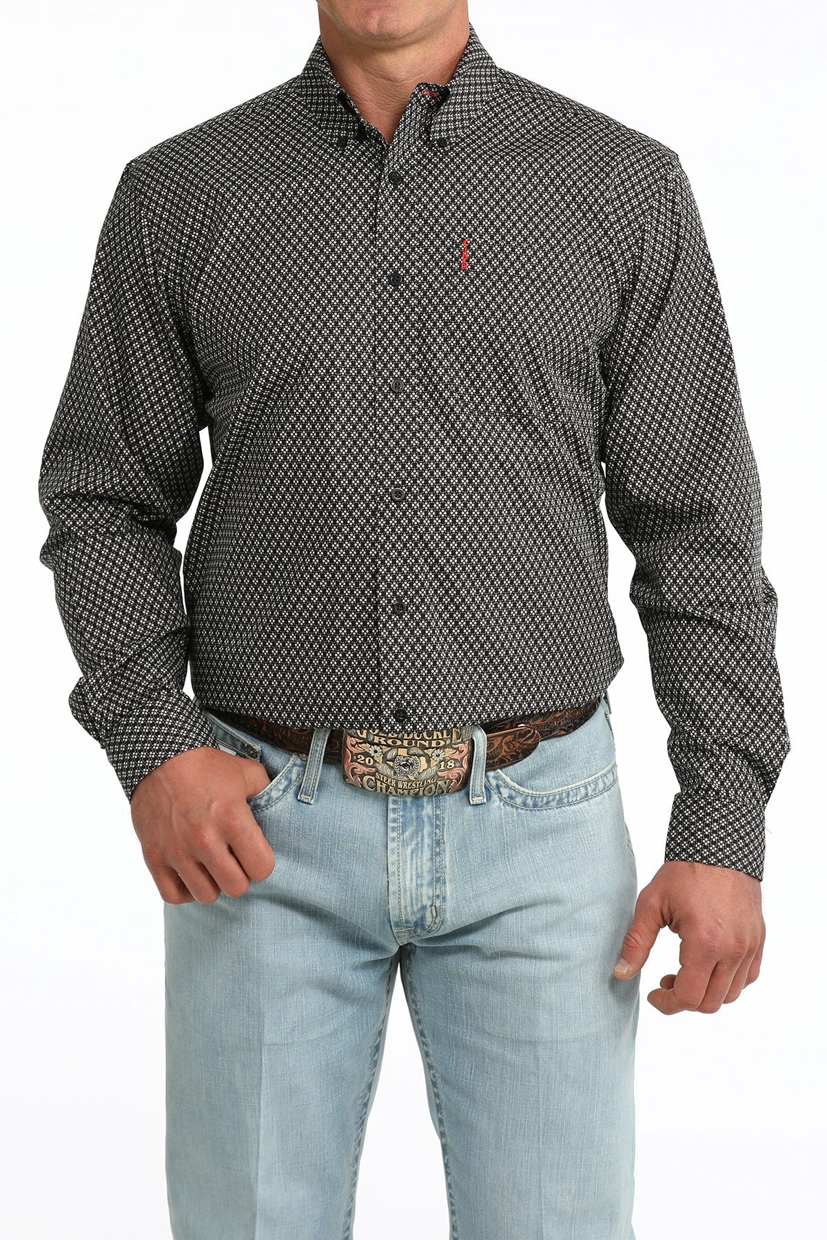 Cinch Men’s Modern Fit Button-Down Western Shirt