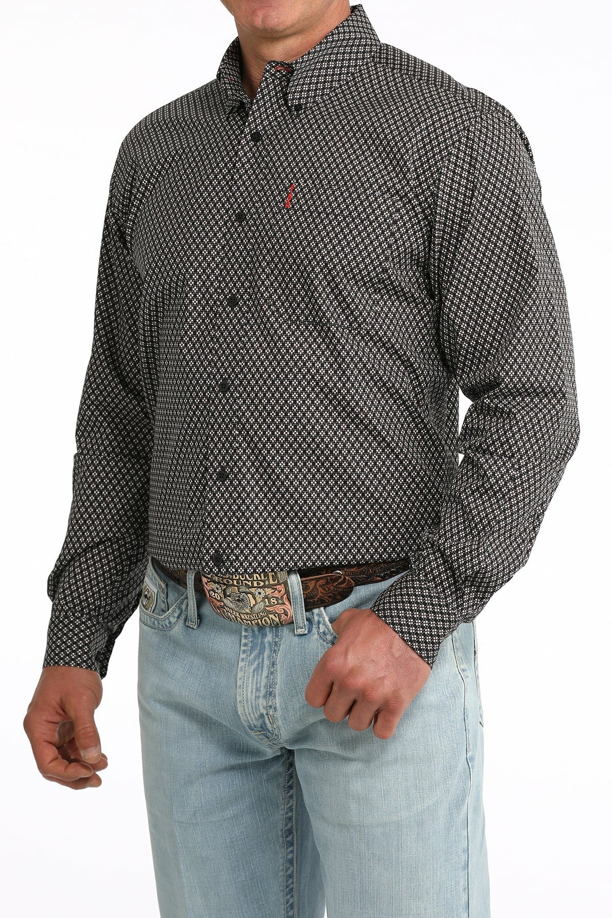 Cinch Men’s Modern Fit Button-Down Western Shirt