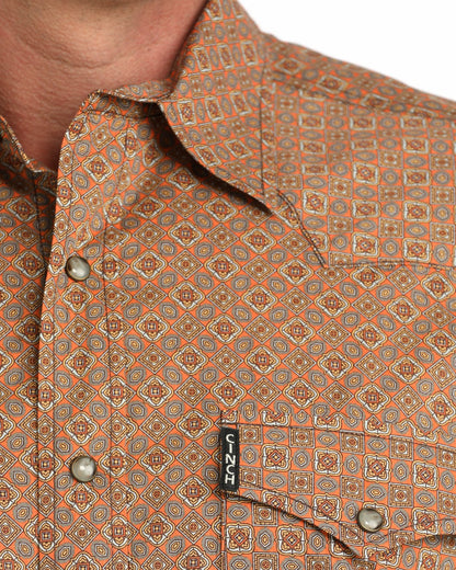 Cinch Men’s Modern Fit Snap Front Western Shirt