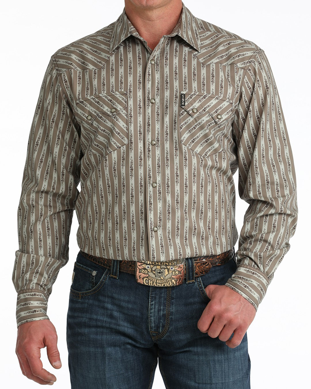 Cinch Men’s Modern Fit Snap Front Western Shirt