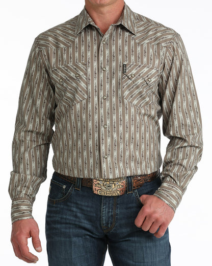 Cinch Men’s Modern Fit Snap Front Western Shirt