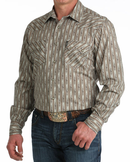 Cinch Men’s Modern Fit Snap Front Western Shirt