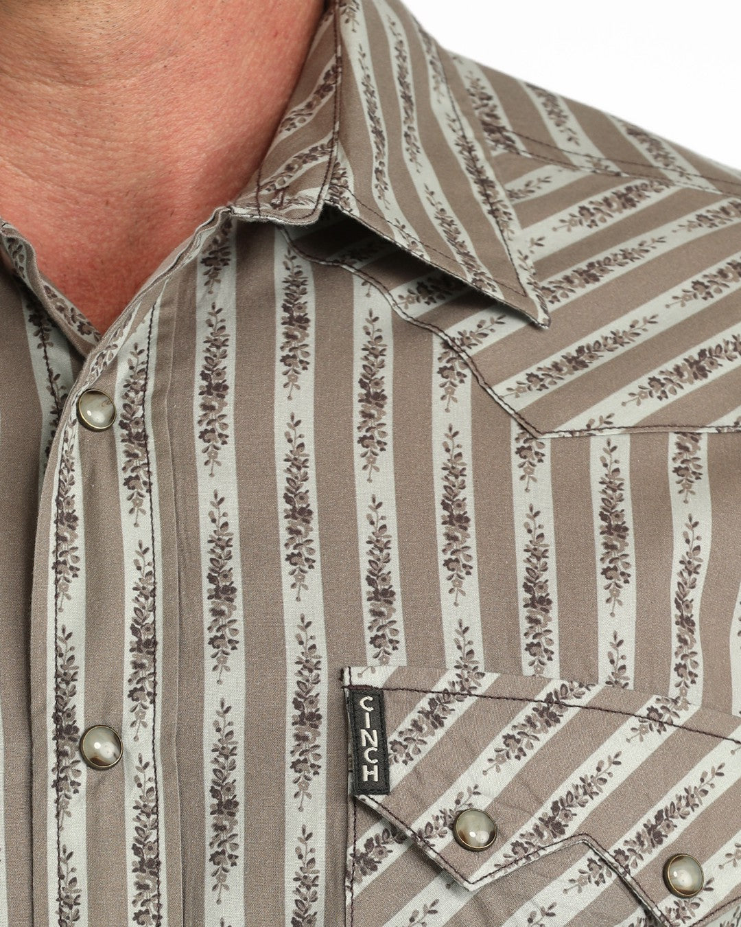 Cinch Men’s Modern Fit Snap Front Western Shirt
