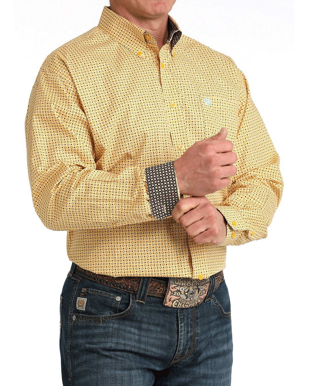 Cinch Stretch Classic Fit Button-Down Western Shirt