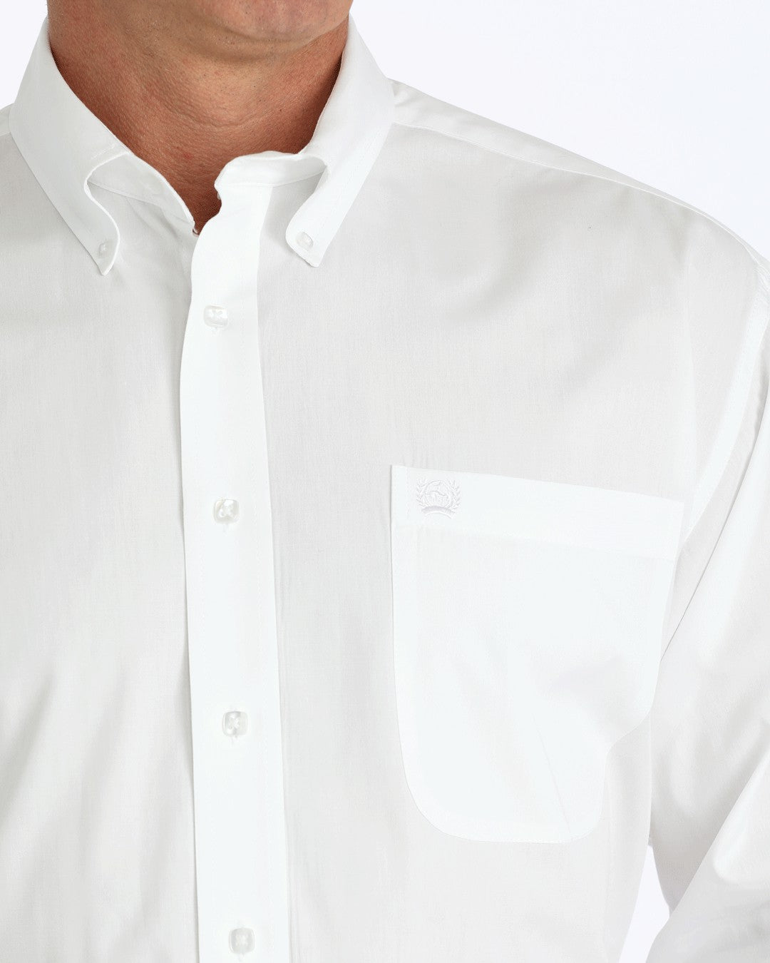 Cinch Solid Classic Fit Button-Down Western Shirt