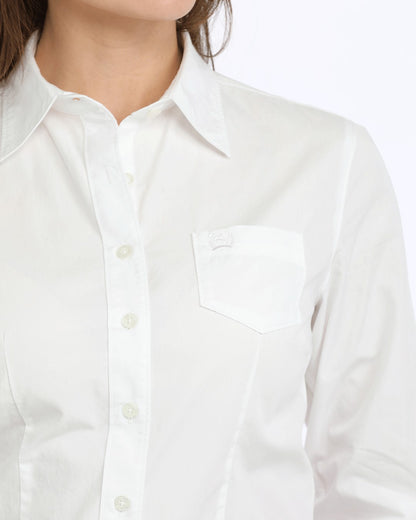 Cinch WoSolid Arena Fit Button-Down Western Shirt