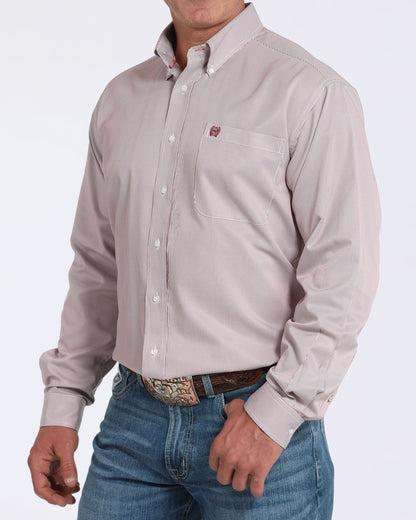 Cinch Men’s TENCEL™ Classic Fit Button-Down Western Shirt