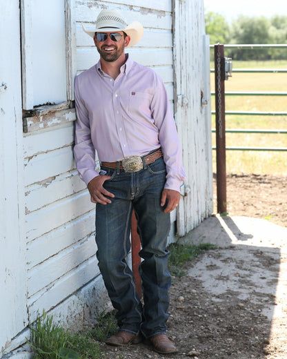 Cinch Men’s TENCEL™ Classic Fit Button-Down Western Shirt