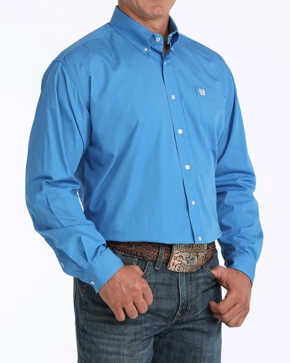 Cinch Solid Classic Fit Button-Down Western Shirt