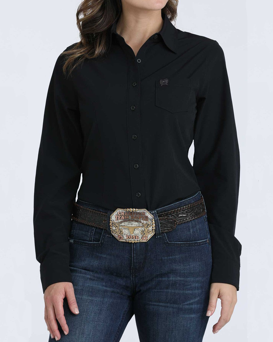 Cinch Solid Arenaflex® Button-Down Western Shirt