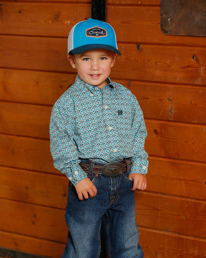 Cinch Boy's Button-Down Western Shirt