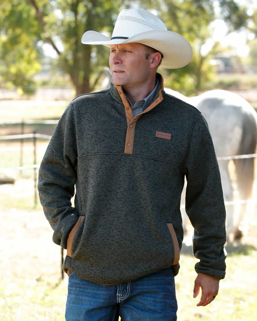 Cinch Sweater Knit Pullover