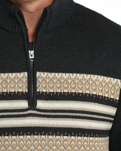 Cinch Heavyweight 1/4 Zip Sweater