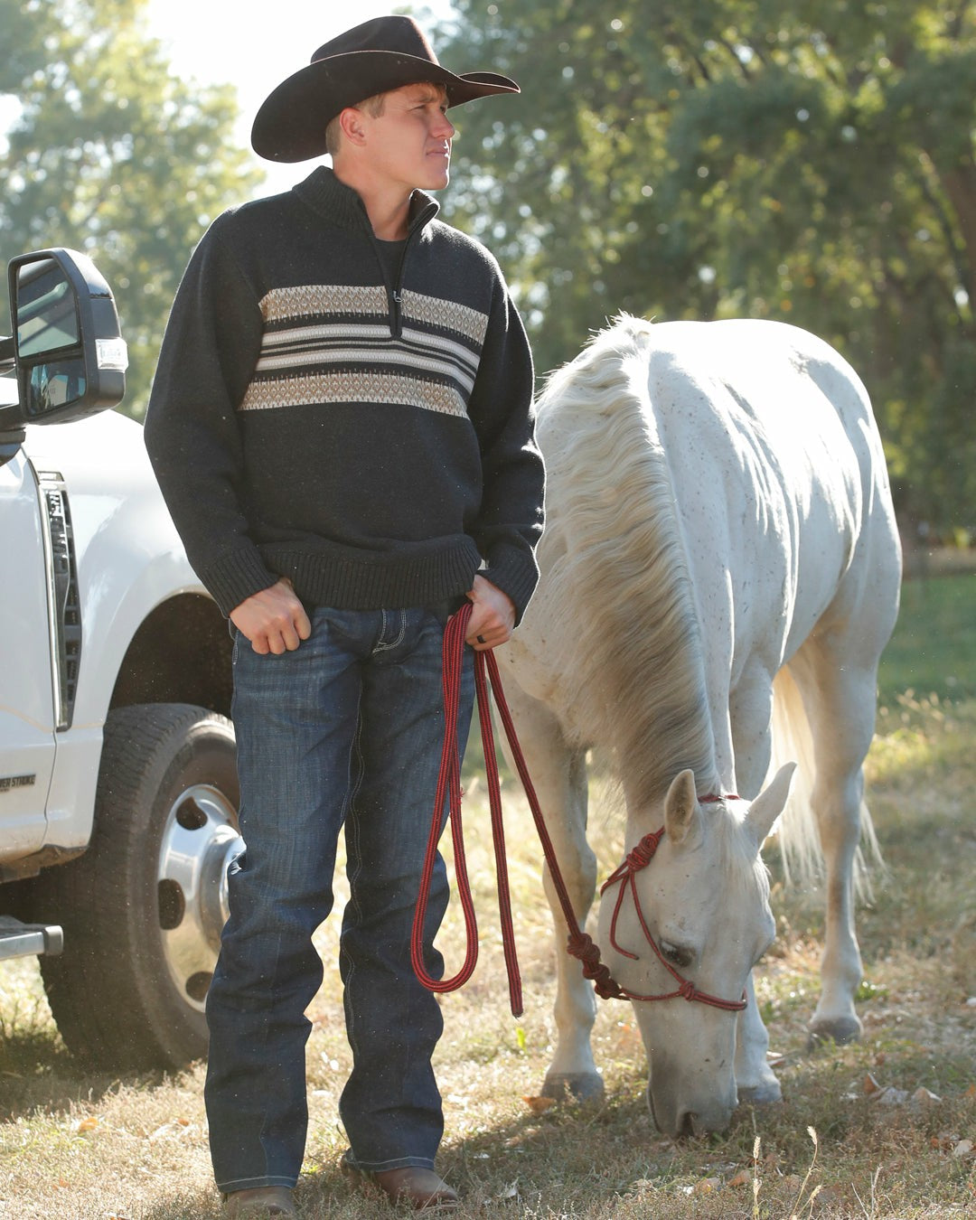 Cinch Heavyweight 1/4 Zip Sweater