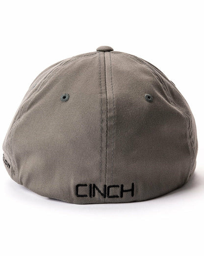 Cinch Fitted FlexFit Cap with Arena Flex Logo - Gray