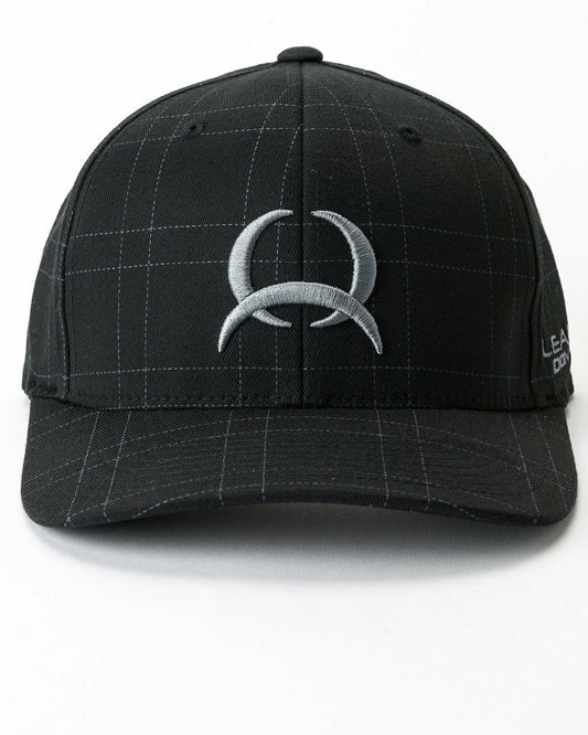 Cinch Fitted Flexfit Lead Don't Follow Cap with Tech Logo - Black Plai