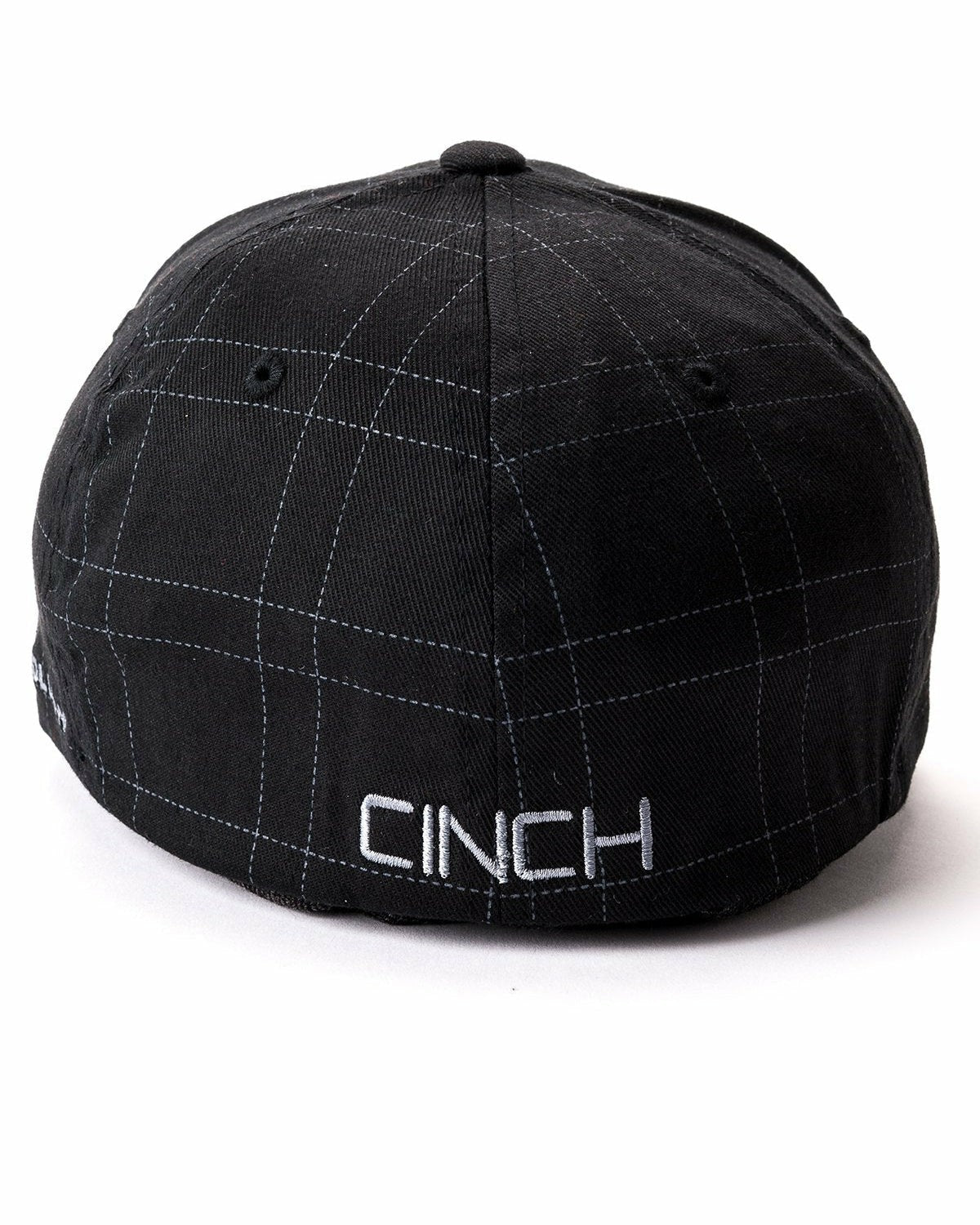 Cinch Fitted Flexfit Lead Don't Follow Cap with Tech Logo - Black Plai