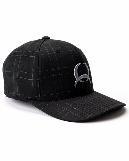 Cinch Fitted Flexfit Lead Don't Follow Cap with Tech Logo - Black Plai