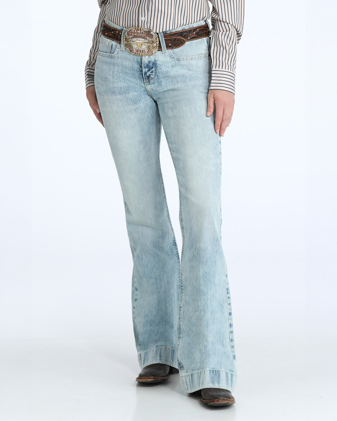 Cinch WoLynden Slim Trouser - Light Stone