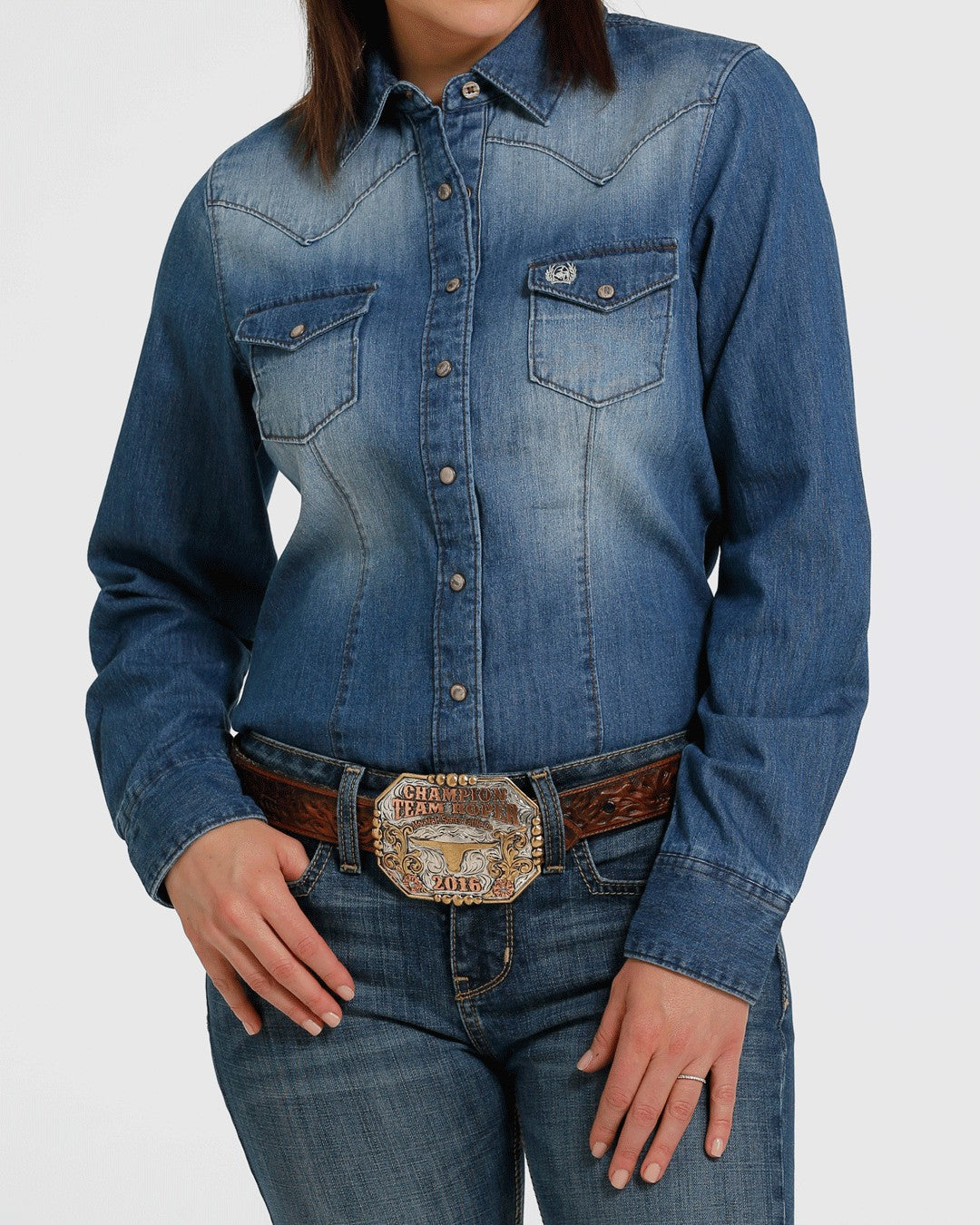 Cinch WoArena Fit Snap Front Western Shirt