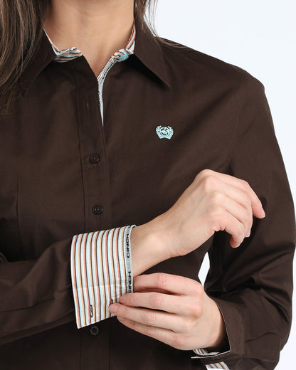 Cinch Stretch Arena Fit Button-Down Western Shirt
