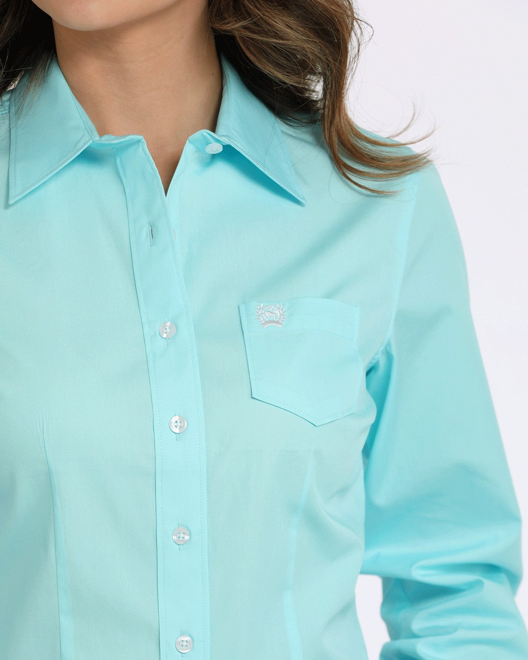 Cinch WoSolid Arena Fit Button-Down Western Shirt