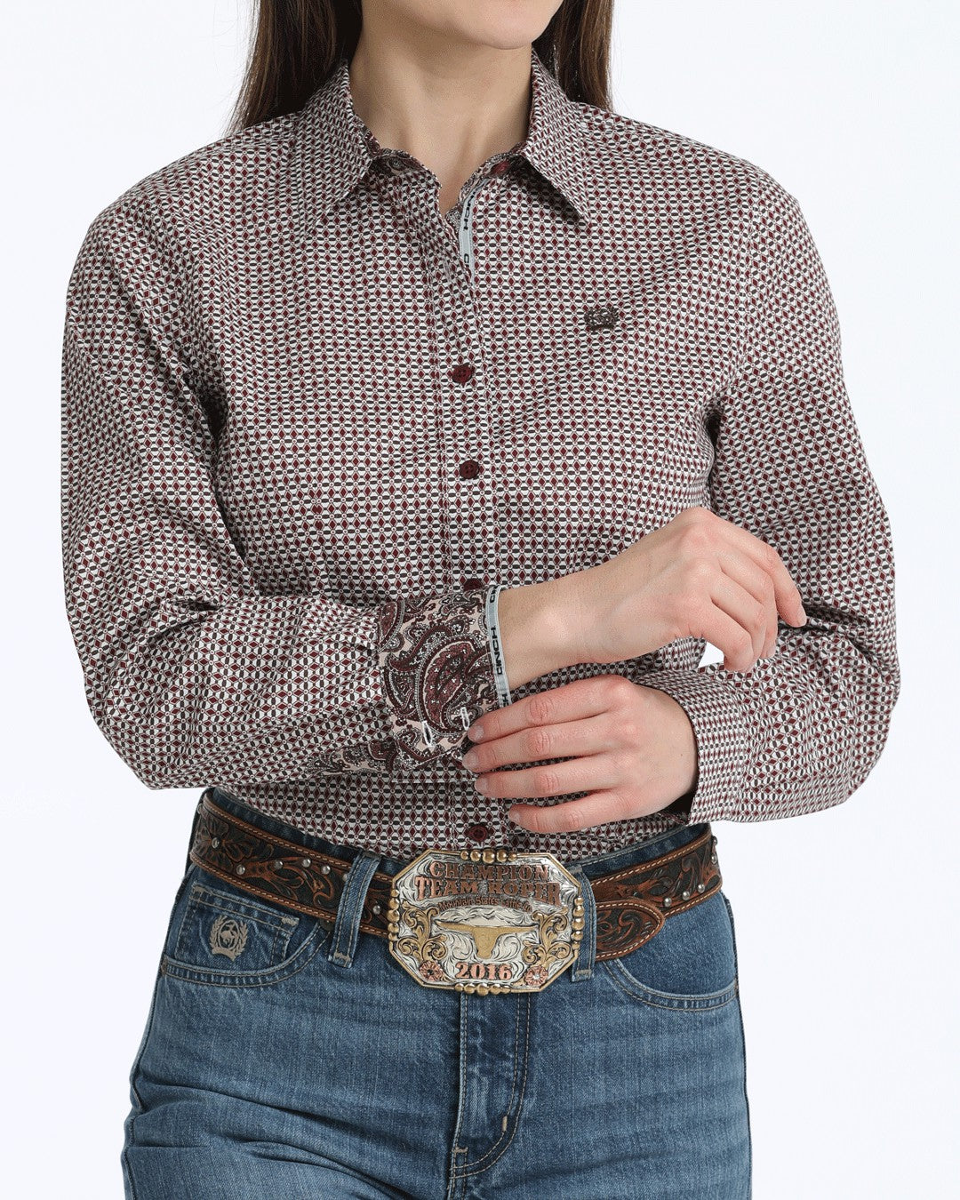 Cinch Arena Fit Button-Down Western Shirt