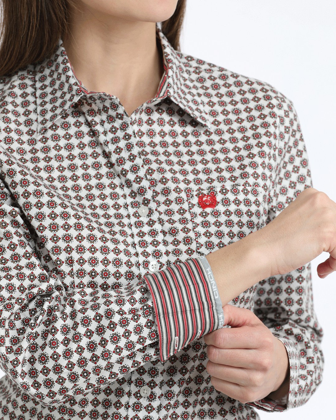 Cinch Stretch Arena Fit Button-Down Western Shirt