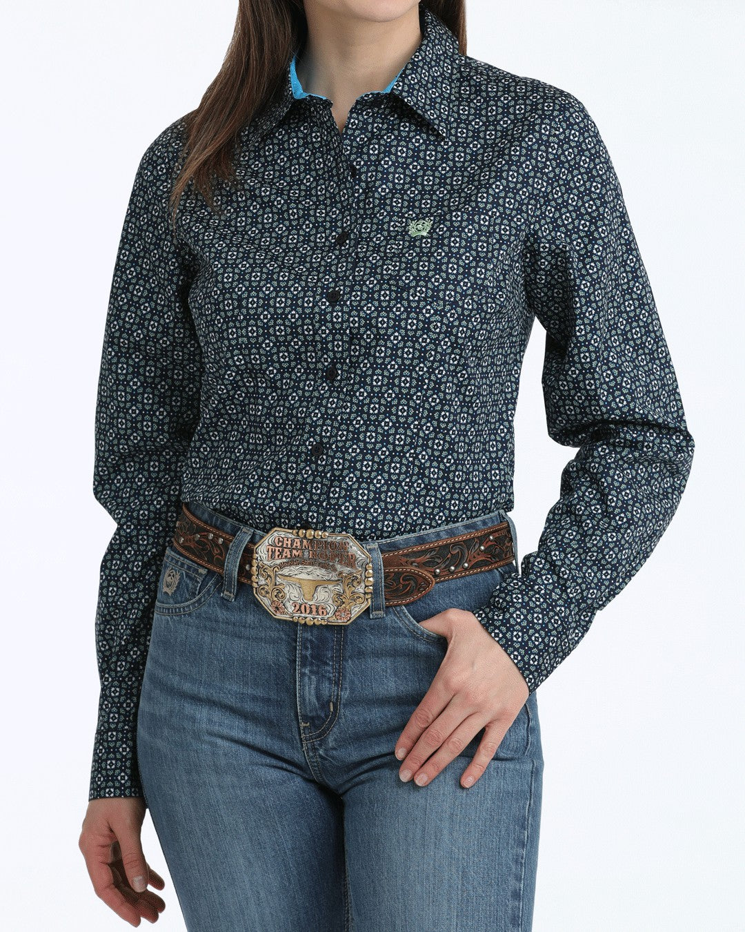 Cinch Stretch Arena Fit Button-Down Western Shirt