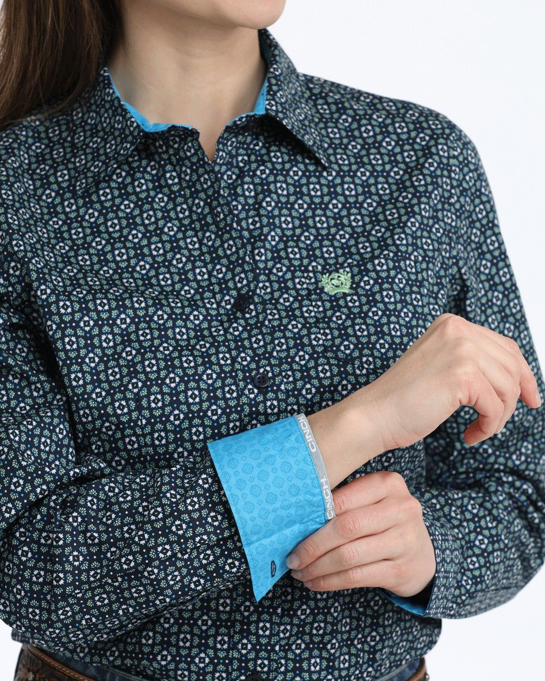 Cinch Stretch Arena Fit Button-Down Western Shirt