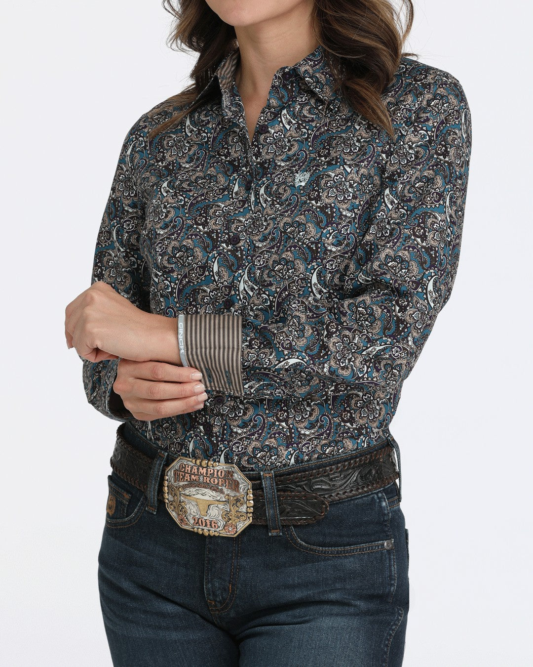 Cinch Arena Fit Button-Down Western Shirt