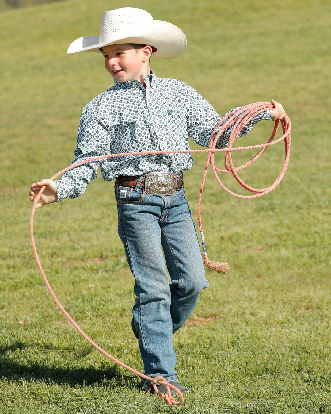 Cinch Boy's White Label - Medium Stone