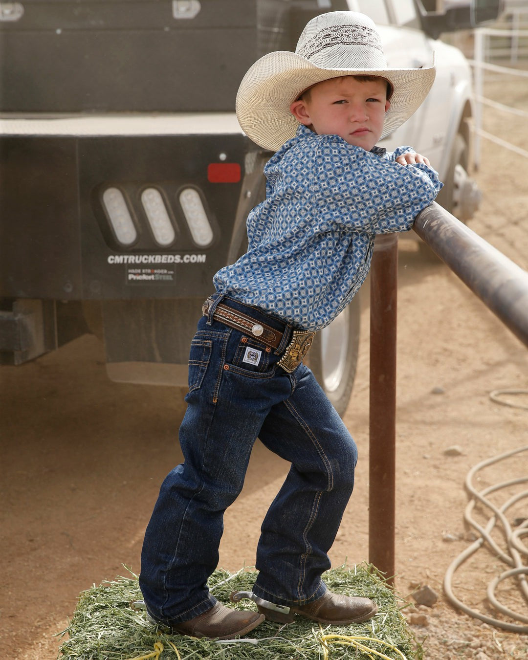 Cinch Toddler White Label - Dark Stonewash