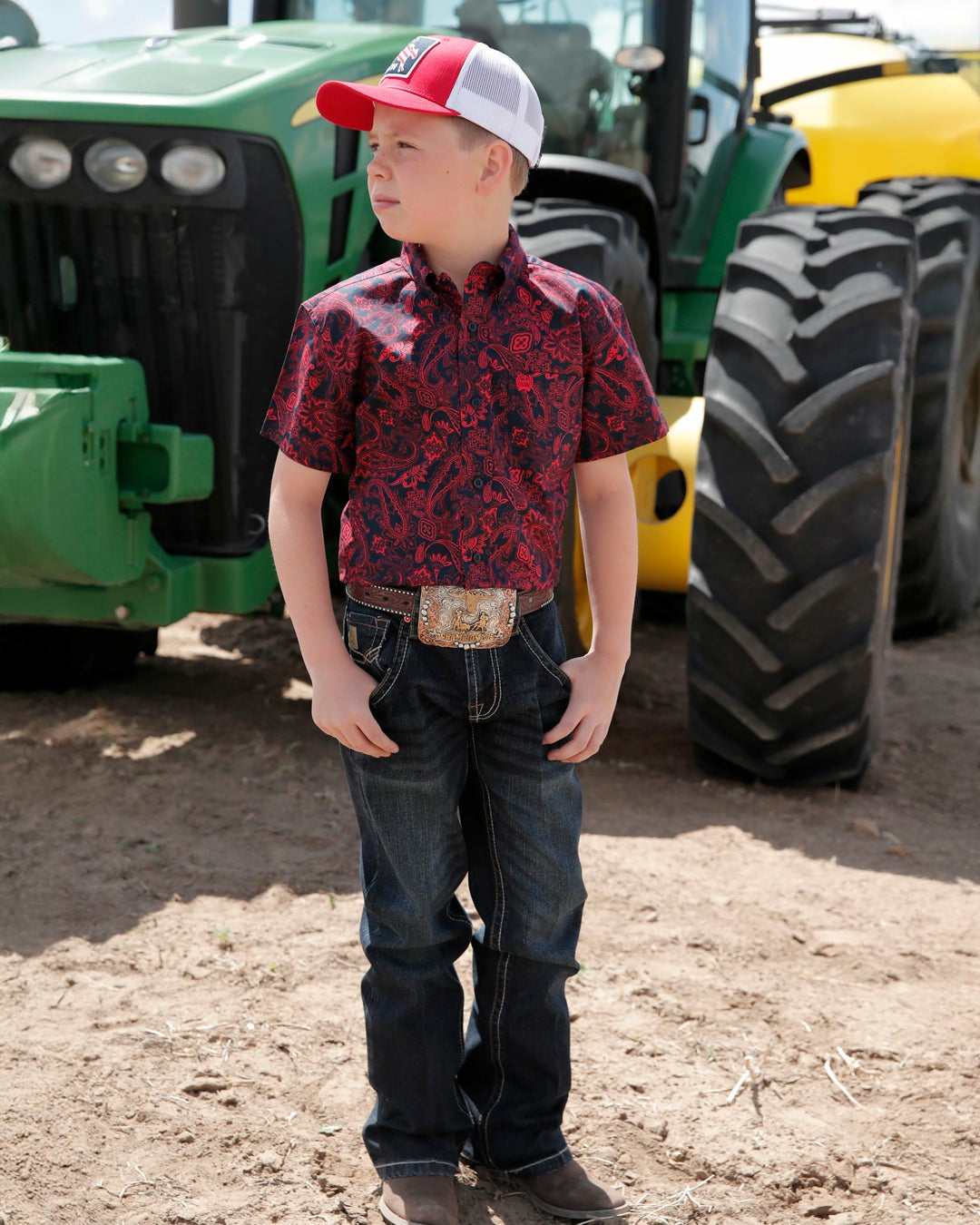 Cinch Little Boy's Relaxed Fit - Dark Stone