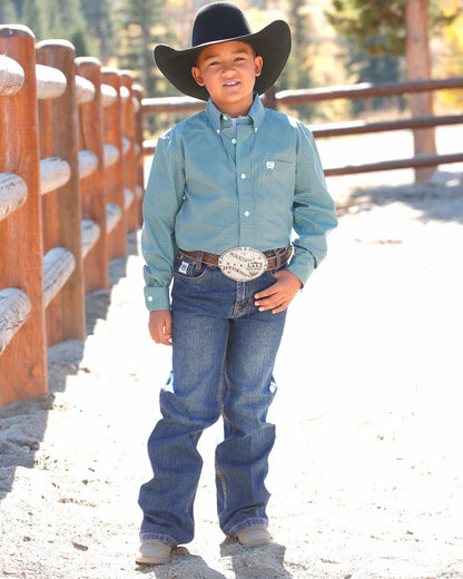 Cinch Boy's Button-Down Western Shirt